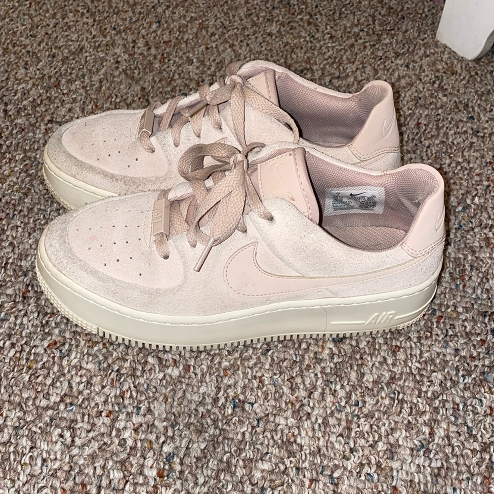 Nike Womens AF1 Sage Low "Particle Beige" Shoes